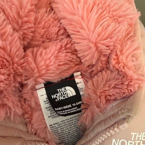 The North Face Toddler Girl Puffer Coat in Light Pink - Picture 2 of 6